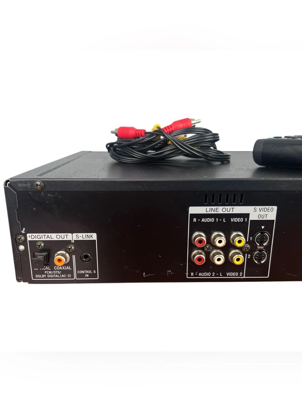Sony DVP-S330 DVD/CD/Video Player Bundle W/ AV Cord Remote Tested Working